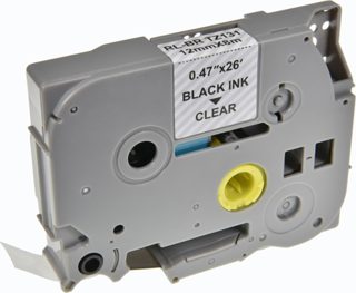 G&g TZE-131 Shirit Etiketash 8m I Zi Transparent 12mm