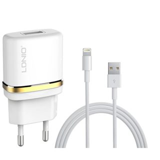 Apple iPhone AC50 LDNIO DL- USB Data Charging Compatible