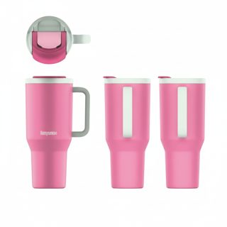 Kambukka Rio Tumbler Bubblegum Mint Thermal Mug With Telescopic Straw 950 950ml