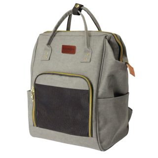 Camon Cante X-20 Per Transportimin E Kafsheve 30 X X 43 Tekstil Me Rrjete Ngjyra Gri 20x43cm 43cm 5kg