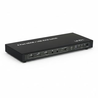 Unitek V1309AGY01-EU KVM Switch 2xIN HDMI 2xIN USB-A 1xOUT HDMI 4xOUT USB-A 3.2 Gen1 For PC