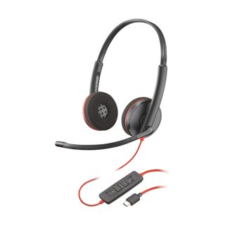 Poly Blackwire C3220 ANC Wired Stereo USB Noise Cancelling