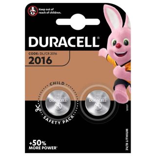 Duracell CR2016 BATERI 2 COIN