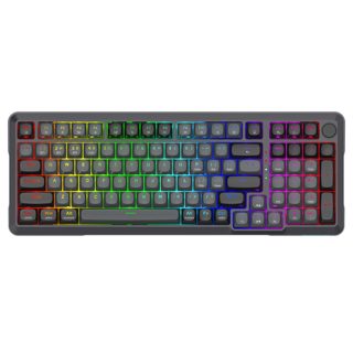 Redragon K688 K688GB Pro Bragi Three-Way Connectivity Bluetooth Wireless And Wired USB-A Black -RGB-