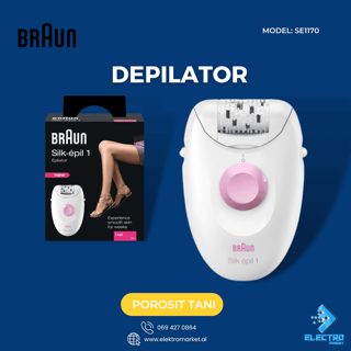 Braun Silk-épil 1170 Depilator