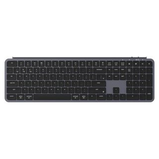 Keychron B6 B6P-K1 PRO UltraSlim Wireless Bluetooth ZMK Online Customization Black Gray US Layout