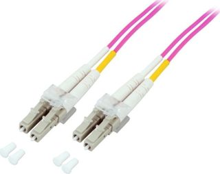 Kabllo Efb Elektronik O0350.1 Fibër Optike O0319.20 OM4 LC LC 20m Vjollcë
