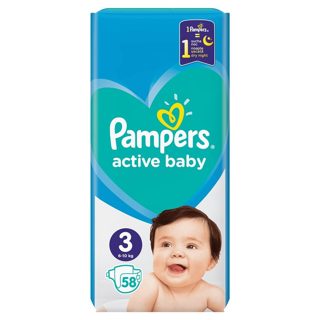 Pampers Active Baby Panolina Për Bebe Nr 3 6-10 10kg