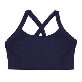 4u Sports Top Crop E Kryqezuar Masa XS Ngjyra Blu