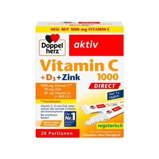 Doppelherz Vitamin C-1000 C Zinc D3 Direct