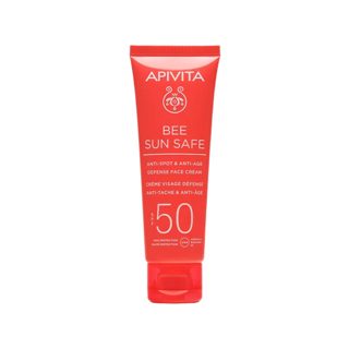 Anti-age Face Cream SPF-50 Apivita Bee Sun Safe -Spot