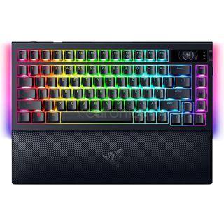Razer V4 RZ03 Pro BLACKWIDOW 75% Wireless Bluetooth Chroma RGB Underglow LED RGB Orange Switches Black -05130100-R3M1