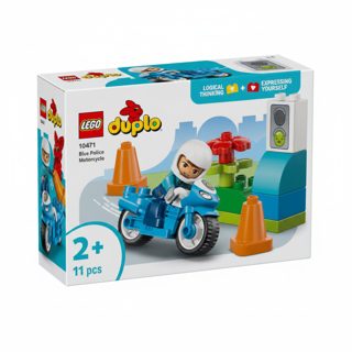LEGO Duplo Blue Police Motorcycle 10471