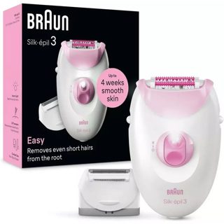 Braun Silk-épil 3 SE3-031 DEPILATOR PINK