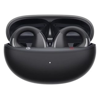 Qcy Crossky C30 Black Open Ear TPU Earclip Bass Enhance Algo BT 5.4 Dual Connection Earbud