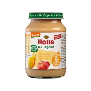 Holle Pure me mollë dhe dardhë