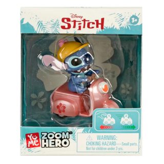 Yume Zoom Hero Stitch Pink Figure