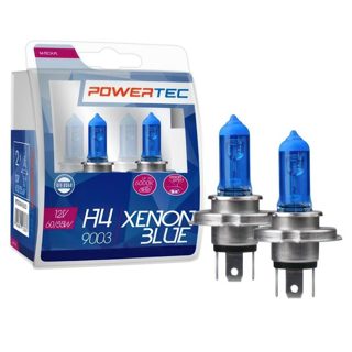 Powertec Xenon MT-PTZXB4-S2 Llampa Blue H4 Duo 12V