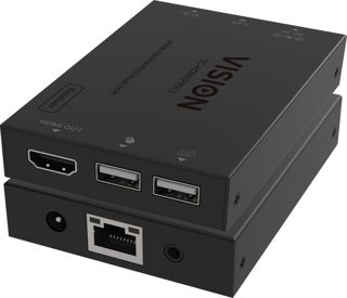 Vision HDMI over IP Receiver Marrës Full HD AV I Zi