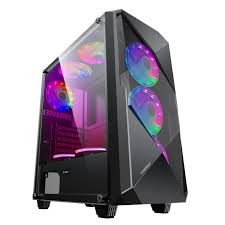 Case Gamemax Revolt ARGB Mid-Tower Gaming With Massive Airflow Sync Lighting