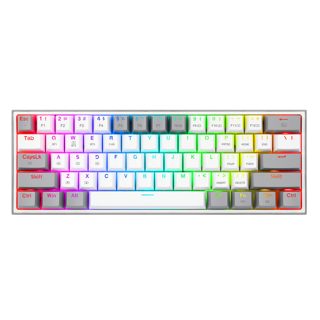 Redragon K616 Pro Fizz Mechanical Wireless Wired White Grey -RGB-WG