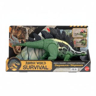 Mattel Jurassic World Gigantic Thrasher: Stegosaurus Figure