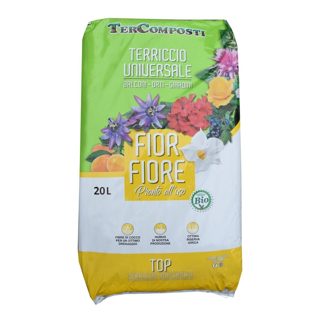 Dhe Të Jashtëm THES/20 Humus TerComposti Universal Për Ambjent Brëndshëm Substrat Me Cilësi Lartë Për Bimë Gjelbëlla Lule Fruta Perime 20L