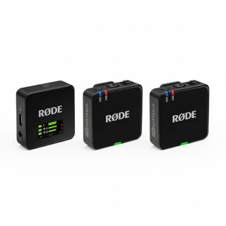 Rode Wireless GO III Microphone Dual Channel Microphone System 2x Transmitters 1x Receiver WIGOGEN3
