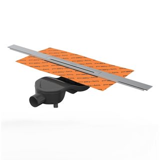 Trup Dhe Koke INOX-304 Pilete Lineare H7.5cm Sifon S 360° Horizontale ø 50 Kundra Aromave CIS-1600-16 360D 60cm
