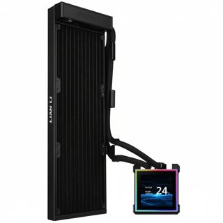 Lian Li HydroShift II LCD-S 360 ARGB Cooler -S AIO Liquid NO Fans Black G89.GHS2LCDS36NB.00