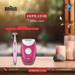 Braun 3420 Depilator