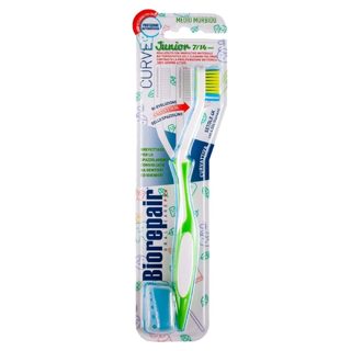 Biorepair Junior Furçë Dhëmbësh Me Kënd Plastikë 22x5 E Gjelbër 1 22x5cm