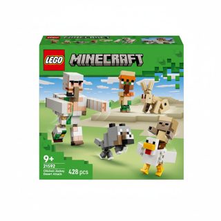 LEGO Minecraft Chicken Jockey Desert Attack 21592