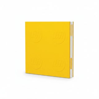 LEGO Locking Agenda With Gel Pen - Yellow