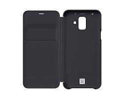 Kase Samsung Galaxy A6 WA600CBEGWW Celulari Wallet EF- Black
