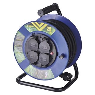 Kabell Gome Shuko IP44 Baraban 25 M 4 230V 2.5mm