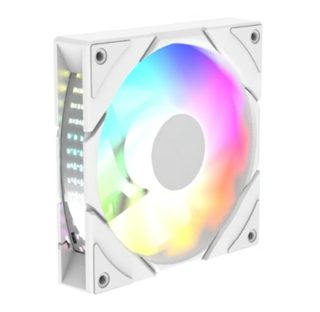 Deepcool CG580 1x ARGB Up To 1,300 RPM Airflow 107 H Bulk White R-EDF120-WHAPP86-G-1 1x120mm 120mm M3