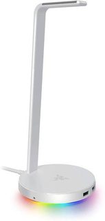 Razer V2 RC21 Stand Base Station 2x USB-A 3.1 1 X Combo Port With Built-in DAC Chroma RGB Mercury -01510300-R3M1 3.5mm