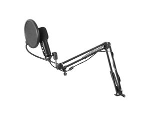 Digitus USB Microphone with Scissor Arm 1.5m – Black
