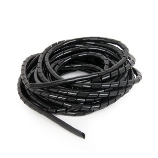 Gembird CM-WR1210-01 Organizer For Cables Plastic Protector Black 20m