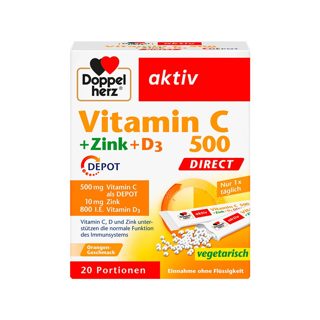 Doppelherz Vitamin C-500 C Zinc D3 Direct