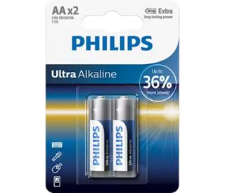 Philips LR6E2B Ultra Bateri Alkaline 10 Energy 2 AA