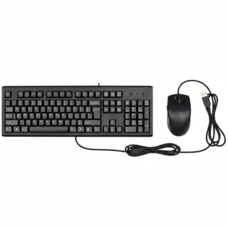 A4tech KM-72620D Set And Mouse USB Black