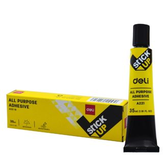 Deli glue stik Ngjitese 35 Plastik Verdhe 1 35ml