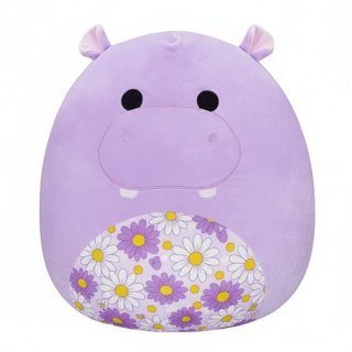 Squishmallows Hanna the Purple Hippo Plush 50cm