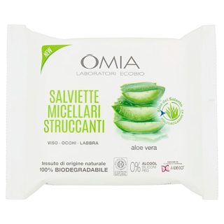 Omia Omia Peceta Të Lagura Me Ujë Micelar Dhe Aloe Vera 20