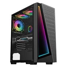 Case Gamemax Prism Premium Mid Tower ATX With Infinite Mirror Front ARGB Cooling