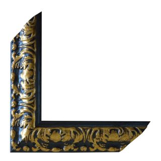 Shufra Druri DECOR-377 Ngjyrë Ari Dhe Të Zeza 3.5x2.3 2.3 2.3ml