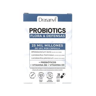 Drasanvi Probiotics Flora &amp; Defesas