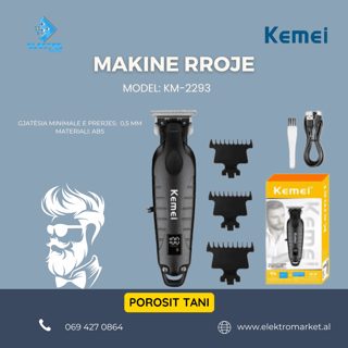 Kemei KM-2293 Makine Rroje